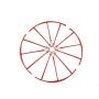 Upgraded Spare Parts Replacement for Syma X5UW X5UC RC Quadcopter Rc Helicopter Copter Toy Motor Main Blade Propellers Propeller Protectors Blades Frame Landing Skid with Screws Set (Red)