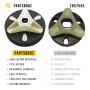 285753A Washing Machine Motor Coupler by PartsBroz - Compatible Admiral Kenmore Maytag Whirlpool Washer - Replaces AP3963893 EA1485646 PS1485646 - Durable Heavy Duty Motor Coupling Replacement Part
