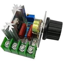 3 Pack 2000W PWM AC Motor Speed Control Module Dimmer Speed Regulator AC 50-220V 2000W(max) 25A SCR Constant Adjustable Voltage Regulator