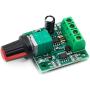 DC 1.8V 3V 5V 6V 12V 2A PWM Motor Speed Controller Low Voltage Motor Speed Controller PWM 0~100% Adjustable Drive Module