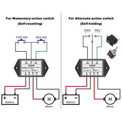 Forward and Reverse Relay Module for Motor/Linear Actuator, Reversing Relay Module (DC 12V)