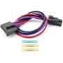 HOPUT 3 Pins Blower Motor Resistor Connector, Replace Wiring Harness for 8e5h-19e624-a, 89018778, 89019351, 1581773, Compatible with Chevy, GMC Silverado, Tahoe, Suburban, Sierra, Yukon XL - AC