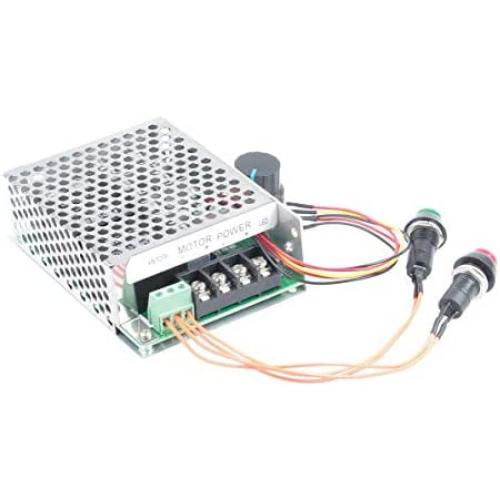 KNACRO PWM DC motor governor 12V 24V 36V 48V (10-50V) 40A 2000W reversing switch electric push rod motor controller button