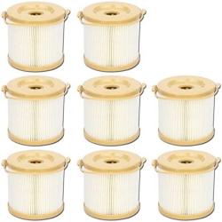 2010PM-OR 8PCS AULDAY 30 Microns Fuel Filter Element Replacement for 500FH 500FG Marine 500 Series Turbine 500FG30 500FG1230 500FG2430 and 75500FGX30
