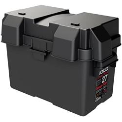 NOCO HM327BKS Group 27 Snap-Top Battery Box for Marine, RV, Camper and Trailer Batteries