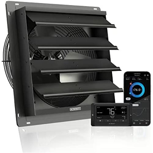 AC Infinity AIRLIFT T14, Shutter Exhaust Fan 14