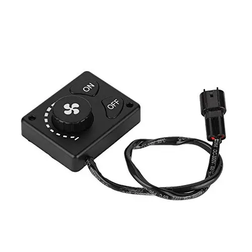 Suuonee Parking Heater Controller, DC 12V/24V Car Parking Heater Knob Controller Switch for Car Truck Air Diesel Heater