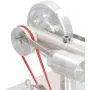 Stirling Engine Model Kit, Stirling Engine Motor Model Smoother Operation Low Pollution Stainless Steel Multi Purpose Simple to Operate