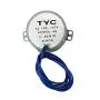 Synchronous Motor Synchron Electric Motor TYC-50 AC100~127V 50/60Hz Turntable Motor CW/CCW 4W with 7mm Shaft Dia for DIY, Cup Turner (5-6 RPM)