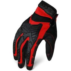 Ironclad EXO Motor Impact Glove; Work Gloves, TPR Impact Protection, (1 Pair), EXO2-MIGR-02-S