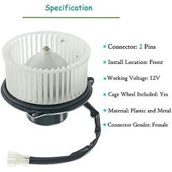 A/C Heater Blower Motor Assembly for Jeep Grand Cherokee 1993-1998 Dodge Ram 1500 2500 3500 4000 1994-2002