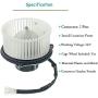 A/C Heater Blower Motor Assembly for Jeep Grand Cherokee 1993-1998 Dodge Ram 1500 2500 3500 4000 1994-2002