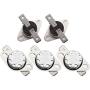 TOTOT 500PCS KSD301 DegC 40 Thermal Control Switch 250V 10A Normally Closed NC Thermostat Temperature SwitchTOTOT 500PCS KSD301 DegC 40 Thermal Control Switch 250V 10A Normally Closed NC Thermostat Temperature Switch