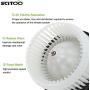 SCITOO AC Heater Blower Motors With Fan Motors fit for 2013 for Honda FIT, 2009-2012 for Honda FIT