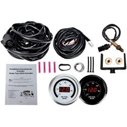 (30-4110) UEGO Wideband O2 Air Fuel Ratio Gauge AFR 52mm with 4.9 LSU Sensor