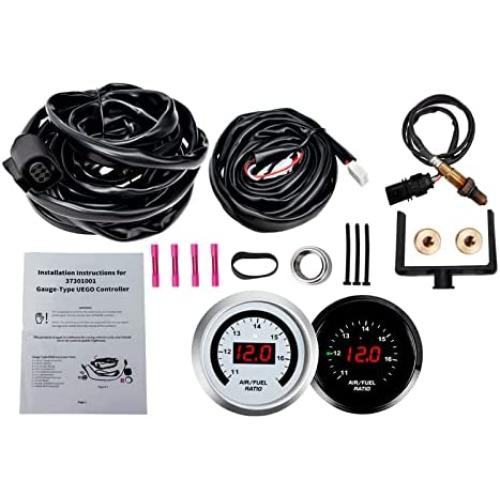 (30-4110) UEGO Wideband O2 Air Fuel Ratio Gauge AFR 52mm with 4.9 LSU Sensor