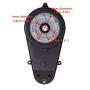 weelye 12V550 40000RPM Gearbox with High Torque 12V DC Motor for Kids Ride on Car SUV Parts, Electric Motor with Gear Box High Speed RS550 DC Motor Match Children Ride on Toys Accessories