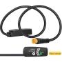 Gear Sensor Gear Shift Sensor Cable for BAFANG Mid Drive and BBS02 Conversion Kit with 3 Pin Male Connector 2022 Newer Model