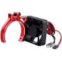 AllinRC Aluminum Heat Sink Cooling Fan with Thermal Sensor Clamp Heatsink for 42mm Diameter Motors fit 4268 4274 Brushless Motor (Red)