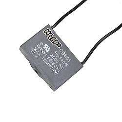 HQRP Capacitor compatible with Hampton Bay Ceiling Fan 15uf 2-Wire UL Listed