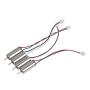 BETAFPV 3 Sets 7x16mm Motor 19000KV Brushed Motors with Jst1.25 Connector for Micro FPV Tiny Whoop Beta65S Frame and Eachine E011 Frame