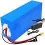 Grideto 48V Electric Bicycles Lithium Battery 48V 15AH 13S 5P E-Bike Battery with BMS Protection and Charger for 750W 500W 350W 250W 200W EBike Motor