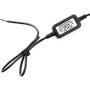 DEALPEAK DC 12V-24V to 5V Buck Converter Module USB Power Supply Port Socket Charger Cord Waterproof Universal for Motorcycle Car Phone GPS Charging