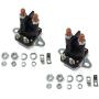 The ROP Shop (2) Universal 4 Post Plow Relay SOLENOIDS - Western Fisher Meyers Snowplow Blade