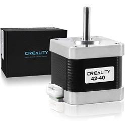 Creality Official 42-40 Stepper Motor, 3D Printer CR-10 X/Y-Axis Extruder Stepping Motor 2 Phase 1A 1.8 Degree 0.4 N.M, Compatible with CR-10 Series and Ender-3 Series E-axis （D-Shape）
