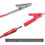 Pince Crocodile Robuste Isolée 10 PCS, Nickelée en Cuivre, Connecteur PVC, 1000V 20A, 5 Couleurs pour Tests Électriques de Laboratoire Pince Crocodile Robuste Isolée 10 PCS, Nickelée en Cuivre, Connecteur PVC, 1000V 20A, 5 Couleurs pour Tests Électriques de Laboratoire