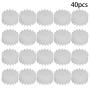 Othmro 40pcs Plastic Gears 16 Teeth Model 162A Reduction Gear Plastic Worm Gears for RC Car Robot Motor