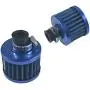 Miaowa 2PCS 12mm Mini Universal Blue Motor Cone Cold Clean Air Intake Filter Turbo Vent Breather