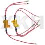 Motorcycle Load Resistors LED Turn Signal Controllers for Fix fast flash Turn signal new