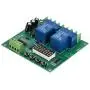 YYB-5 12v 24v Forward/Reverse Motor Control Board Two Relay Timing Cycle Module