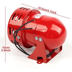 UNIMORE MS-190 Industrial Alarm Sound Motor High Power Buzzer Siren, AC 110V 110dB