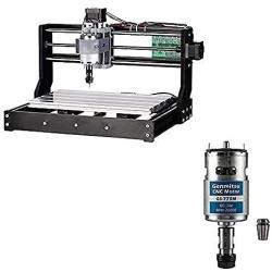 Genmitsu CNC 3018-PRO Router Kit Milling Engraving Machine + GS-775M 20000RPM 775 CNC Spindle Motor with ER11 Collet Set