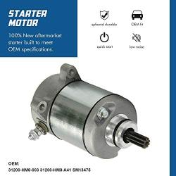 Starter Motor for Honda TRX250 Recon 229CC with Replace OE # 31200-HM8-003 31200-HM8-A41 SM13475