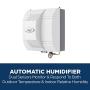 AprilAire 700 Whole Home Humidifier, Automatic Fan Powered Furnace Humidifier, Large Capacity Whole House Humidifier for Homes up to 5,300 Sq. Ft., White