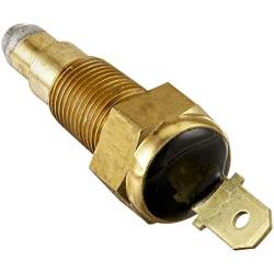 American Volt Universal 12 Volt Grounding Thermostat Switch Electric Radiator Cooling Fan Temperature Sensor Thread-in Automotive Engine Brass Probe Kit (1/8