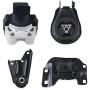 JDMON Compatible with Front and Rear Engine Motor Mount Mazda 3 2.0/3.2L 2004-2009 Mazda 5 2.3L 2006-2010 Compatible with A4404 A4405 A5312 A4418