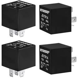 4 Packs Power Trim and Tilt Relay Automotive Relay 584416 586224 Replacement for Car Boat Outboard Motor, 30Amp, 12V