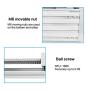 Étape Linéaire CNC 200mm Course Actuateur de Mouvement Rail Linéaire en Aluminium SFU1605 avec Vilebrequin et Moteur Pas à Pas Nema23 57 pour CNC Étape Linéaire CNC 200mm Course Actuateur de Mouvement Rail Linéaire en Aluminium SFU1605 avec Vilebrequin et Moteur Pas à Pas Nema23 57 pour CNC