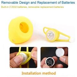 JEYODA Yellow Duck Car Duck Decoration with Helmet Broken Wind Small Yellow Duck Road Bike Motor Helmet Riding Cycling Accessories 1pc (Yellow 2)