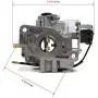 The ROP Shop | Carburetor Kit for 18 HP Chemtex CH18-62649, Cushman CH18-62569 Kohler Motors