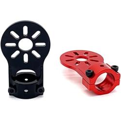 Drone Motor Mount Uav Motor Seat Fixed Bracket for Rc Quadcopter Multicopter Uav 16mm Red, Mini Drone Accessories