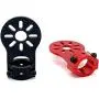Drone Motor Mount Uav Motor Seat Fixed Bracket for Rc Quadcopter Multicopter Uav 16mm Red, Mini Drone Accessories