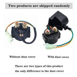 AHL Starter Solenoid Relay for 4-Stroke GY6 Engine 50cc 70cc 90cc 100cc 150cc 200cc 250cc ATV Dirt Bikes Scooters Go Kart Dne Buggys Quad 4 Wheelers Pit Bike Moped Roketa SSR Taotao Sunl Coolster