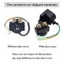 AHL Starter Solenoid Relay for 4-Stroke GY6 Engine 50cc 70cc 90cc 100cc 150cc 200cc 250cc ATV Dirt Bikes Scooters Go Kart Dne Buggys Quad 4 Wheelers Pit Bike Moped Roketa SSR Taotao Sunl Coolster