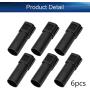 Heyiarbeit 6 Pairs XT150 Connector Adapter Female Plug 6mm Large Current Motor Gold Bullet Connector for RC Lipo Battery ESC Motor