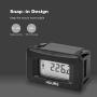 HonorMeet Digital LCD AC/DC Hour Counter, Volt.5V to 277V,Hours Accumulate for Maintenance,Used for Lawn Mower Generator Compressor ATV Outboard Motor Golf Cart Forklift Snowblower.… (REC)